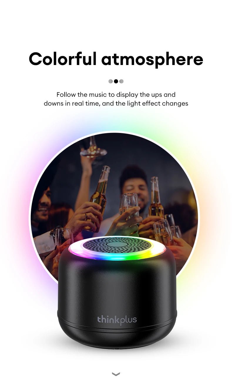 Lenovo K14 PRO Wireless Surround Music RGB Gaming Speaker - itzy bitsy