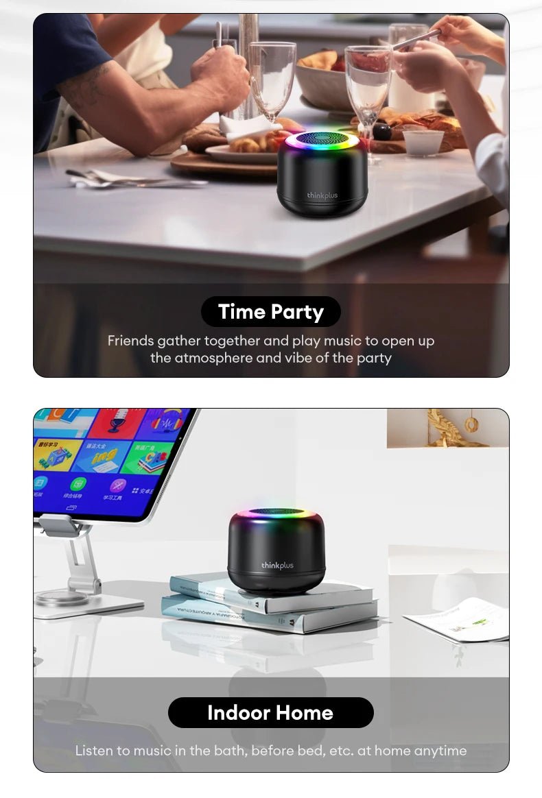 Lenovo K14 PRO Wireless Surround Music RGB Gaming Speaker - itzy bitsy