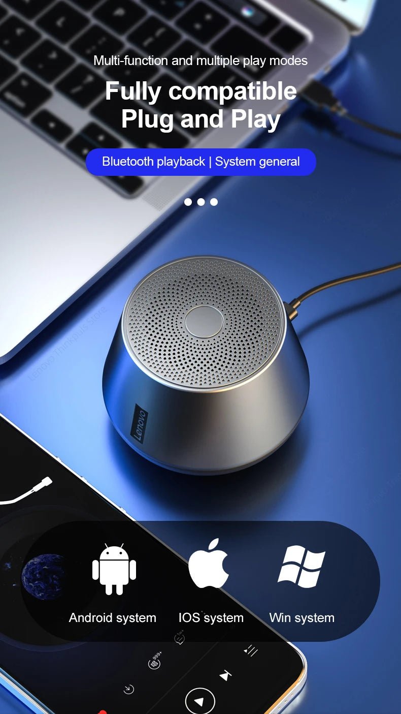 Lenovo K3 Pro 5.0 Stereo Surround Wireless Speaker - itzy bitsy