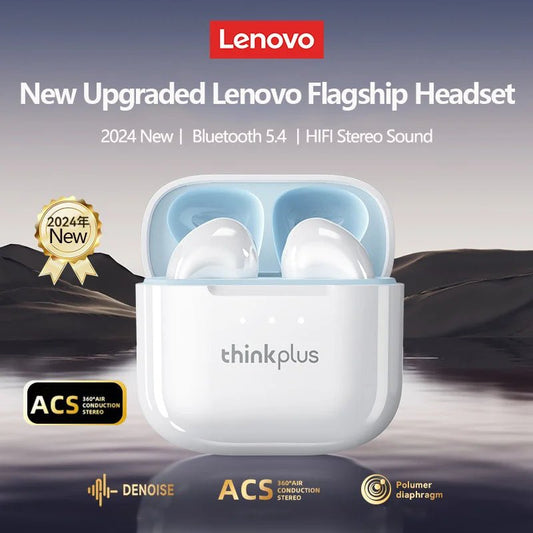 Lenovo LP23 Wireless v5.4 HiFi With Mic Earbuds - itzy bitsy