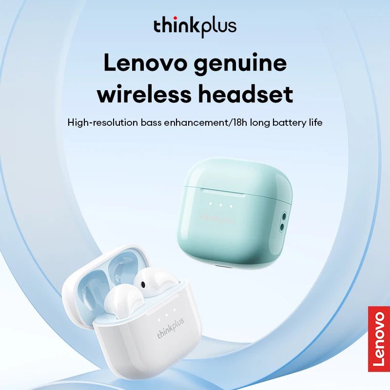 Lenovo LP23 Wireless v5.4 HiFi With Mic Earbuds - itzy bitsy