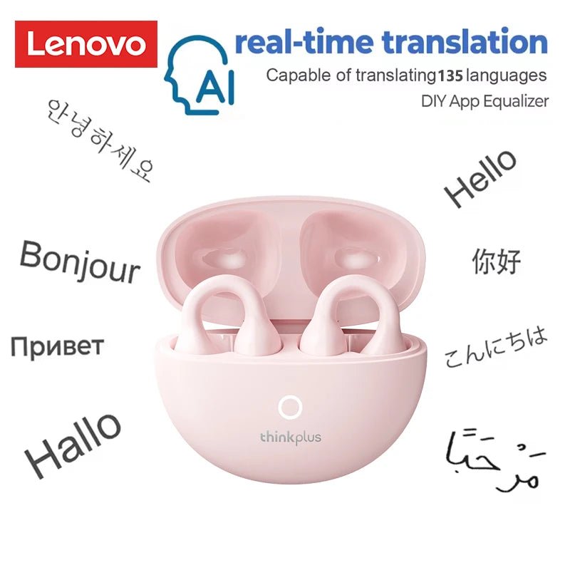 Lenovo LP25 Wireless v5.4 HIFI AI Real - Time Translators Earbuds - itzy bitsy