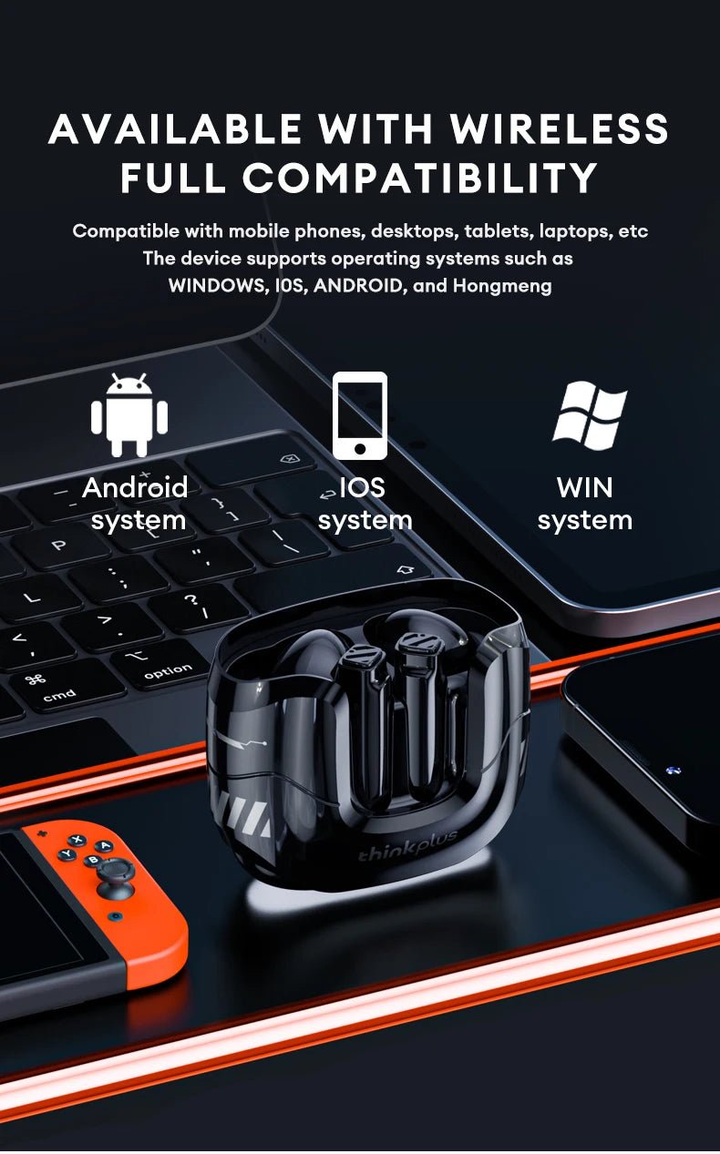 Lenovo LP27 Wireless v5.4 HIFI Earbuds - itzy bitsy