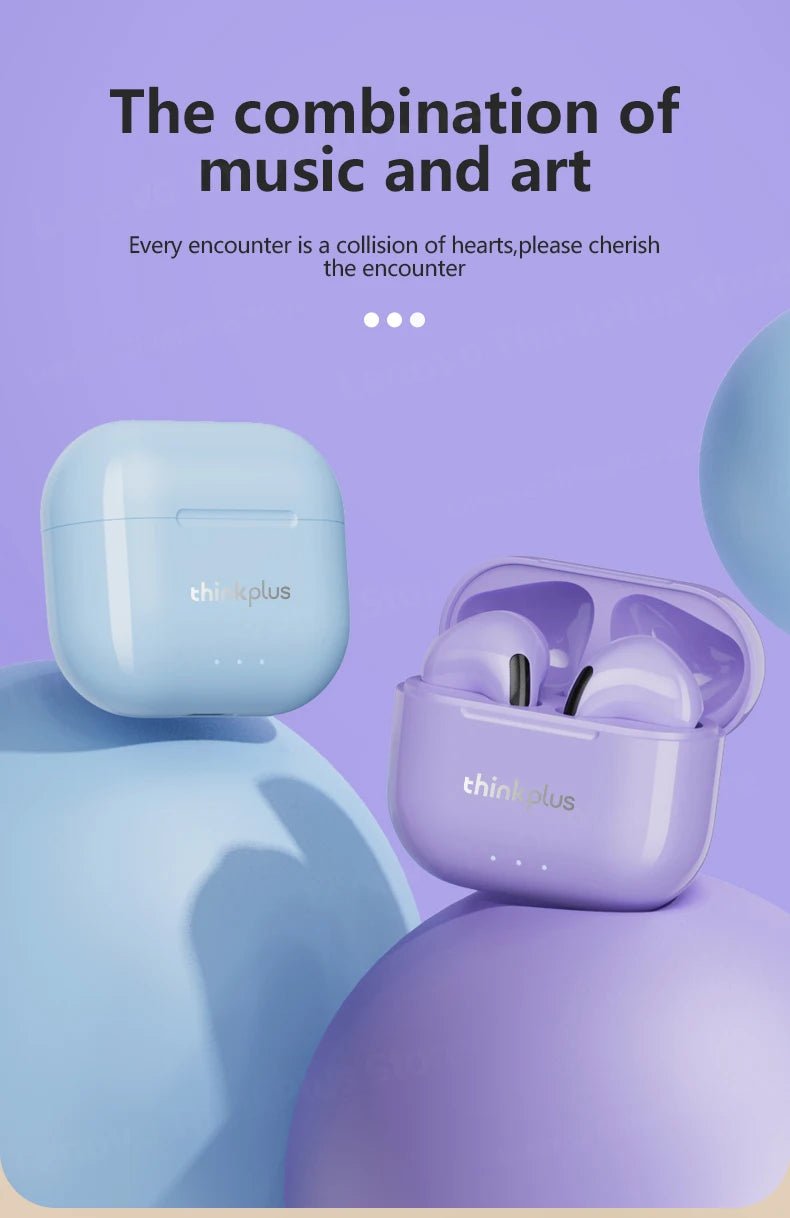 Lenovo LP40 Plus Wireless Earbuds With Mic - itzy bitsy