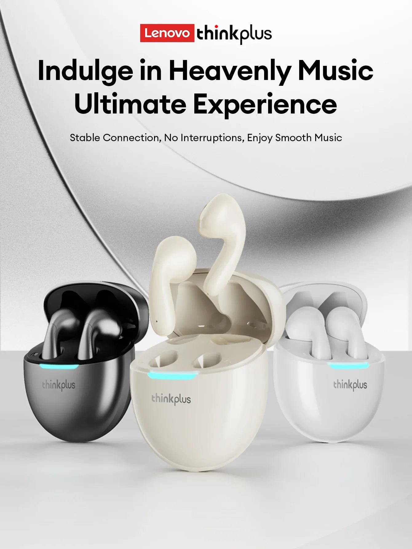 Lenovo LP48 TWS Wireless V5.4 Earbuds - itzy bitsy