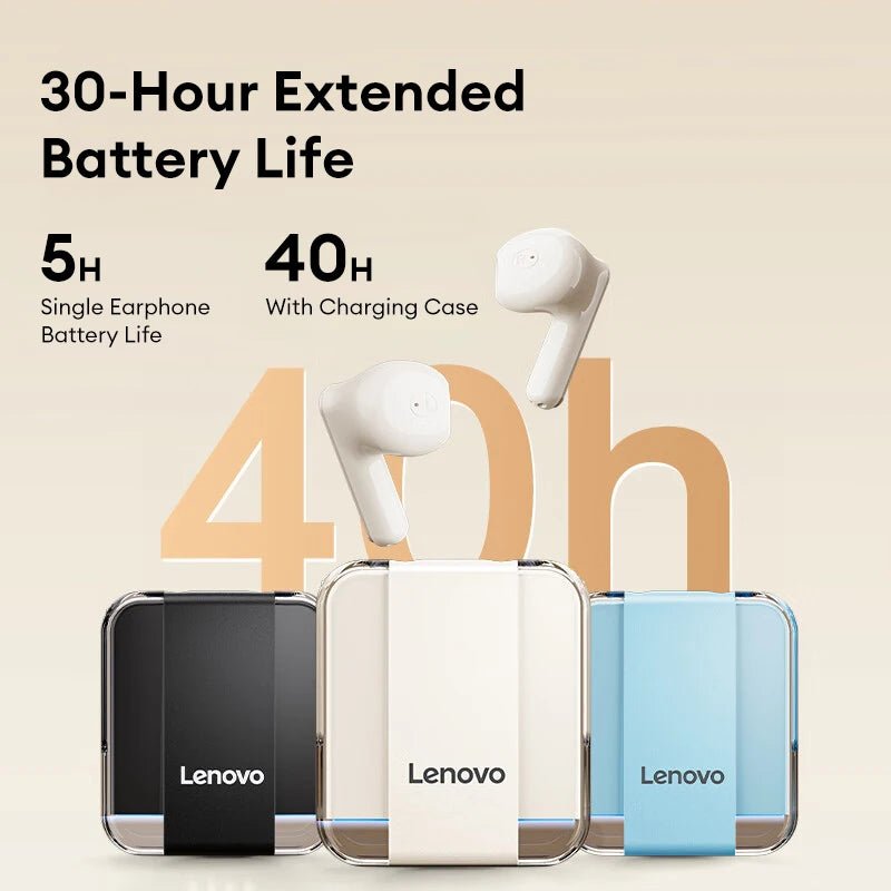 Lenovo LP51 TWS Wireless v5.4 Gaming Earbuds With Mic - itzy bitsy