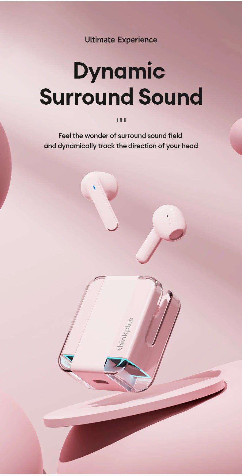 Lenovo LP51 TWS Wireless v5.4 Gaming Earbuds With Mic - itzy bitsy