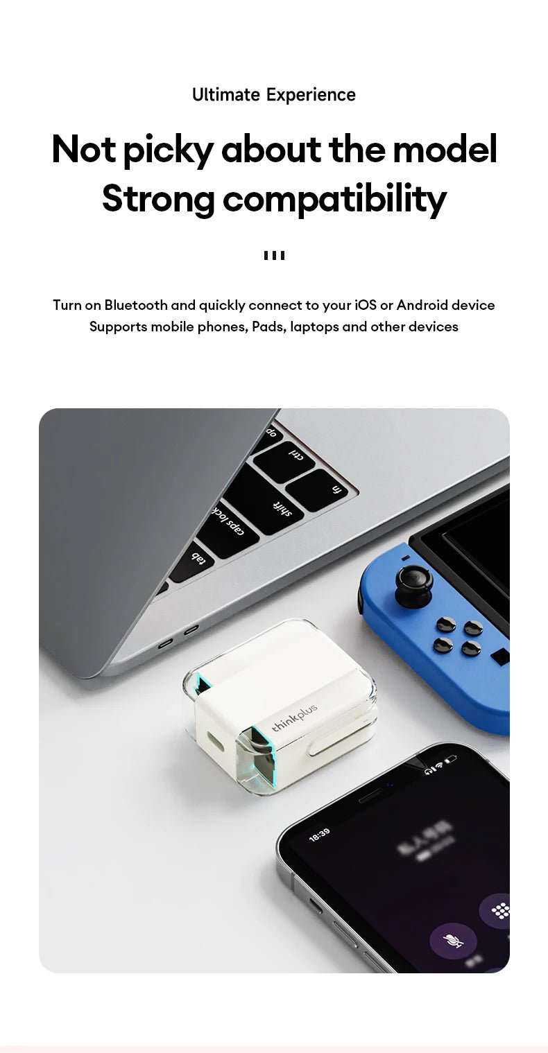 Lenovo LP51 TWS Wireless v5.4 Gaming Earbuds With Mic - itzy bitsy