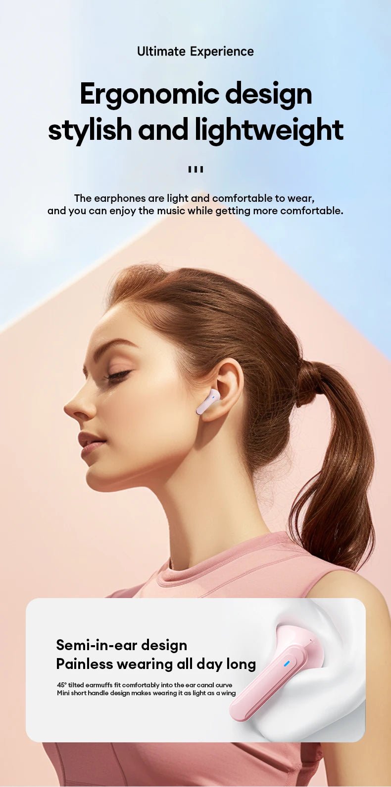 Lenovo LP51 TWS Wireless v5.4 Gaming Earbuds With Mic - itzy bitsy