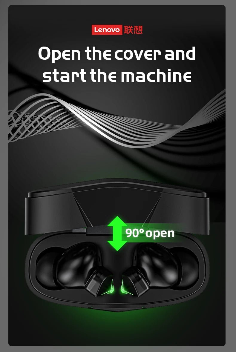 Lenovo LP6 TWS Wireless HiFi Earbuds - itzy bitsy