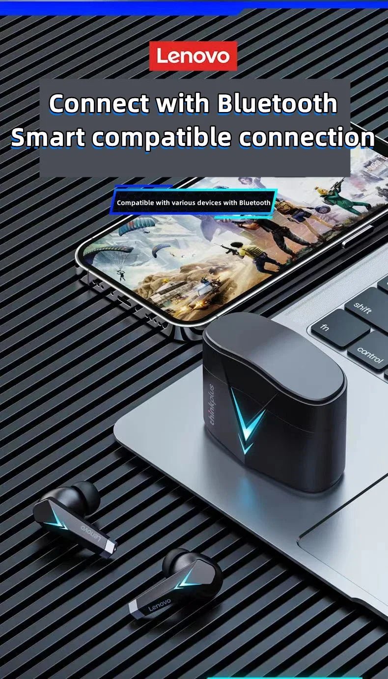 Lenovo LP6 TWS Wireless HiFi Earbuds - itzy bitsy