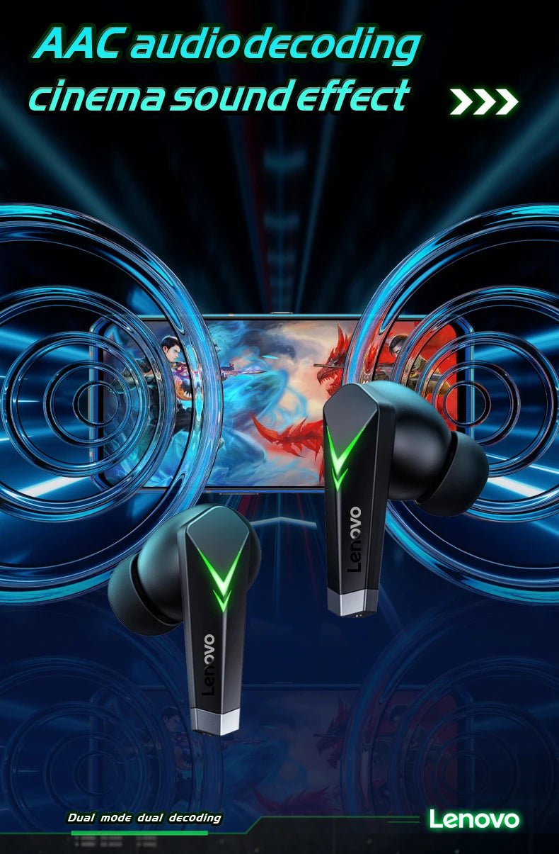 Lenovo LP6 TWS Wireless HiFi Earbuds - itzy bitsy