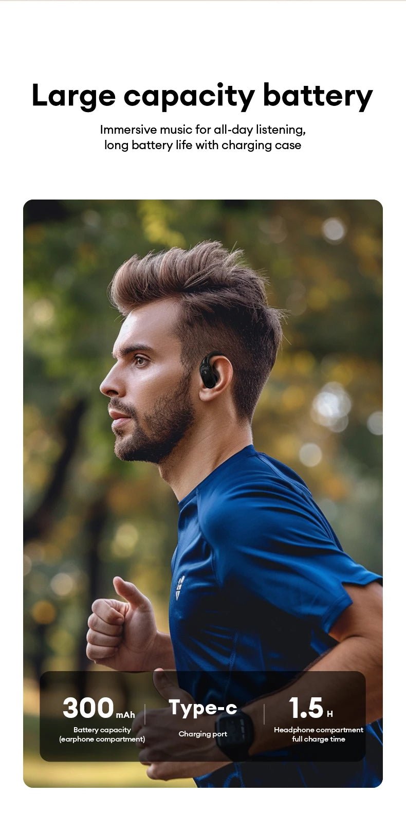 Lenovo LP79 OWS Wireless v5.4 HIFI With Mic Earbuds - itzy bitsy