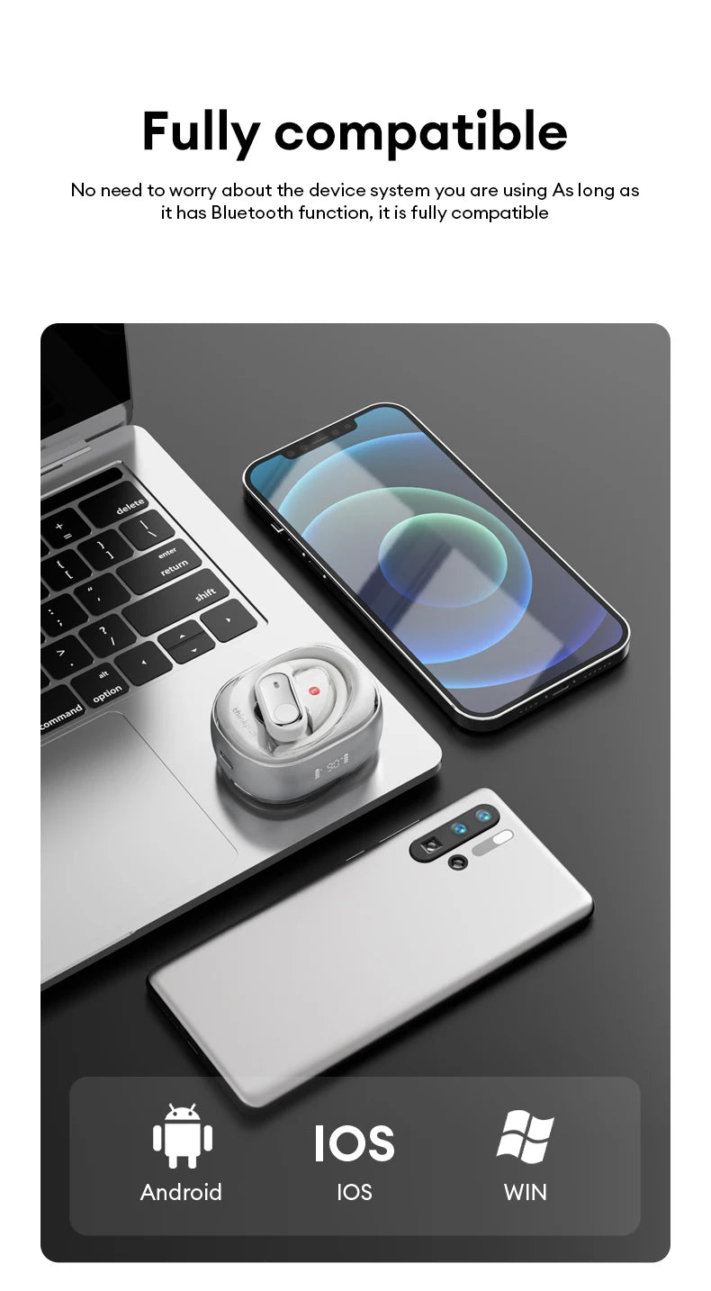 Lenovo LP79 OWS Wireless v5.4 HIFI With Mic Earbuds - itzy bitsy