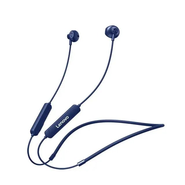Lenovo SH1 Wireless Magnetic Neckband Headset With Mic - itzy bitsy