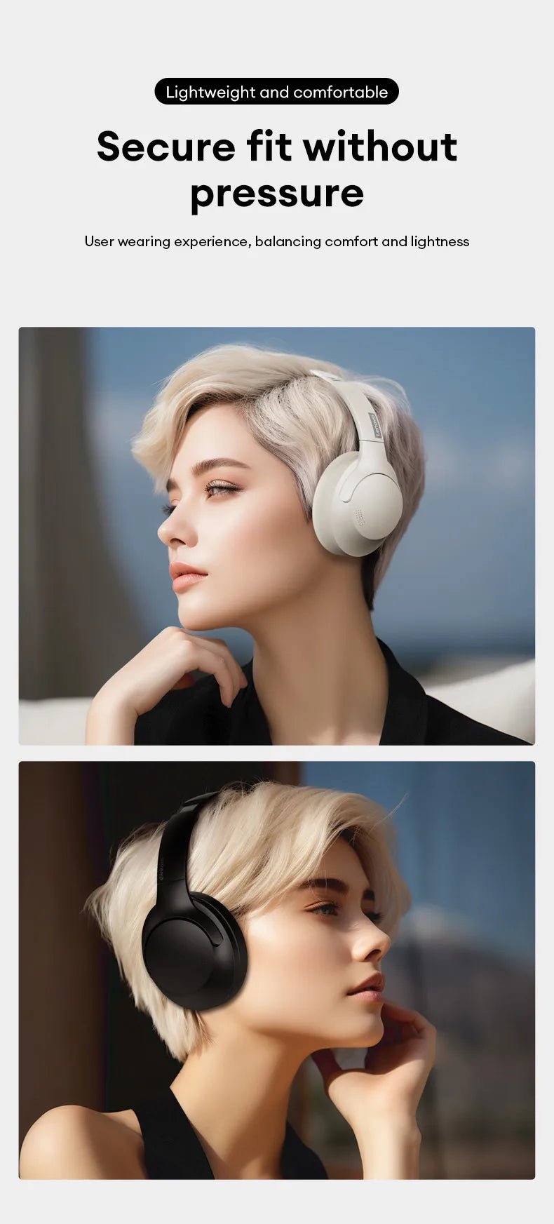 Lenovo Th46 Wireless V5.4 Scalable Headphones - itzy bitsy