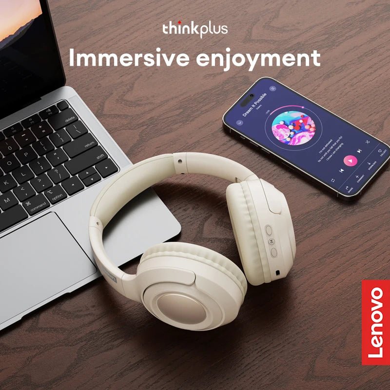 Lenovo TH54 Wireless V5.4 Gaming Headphone With Mic - itzy bitsy