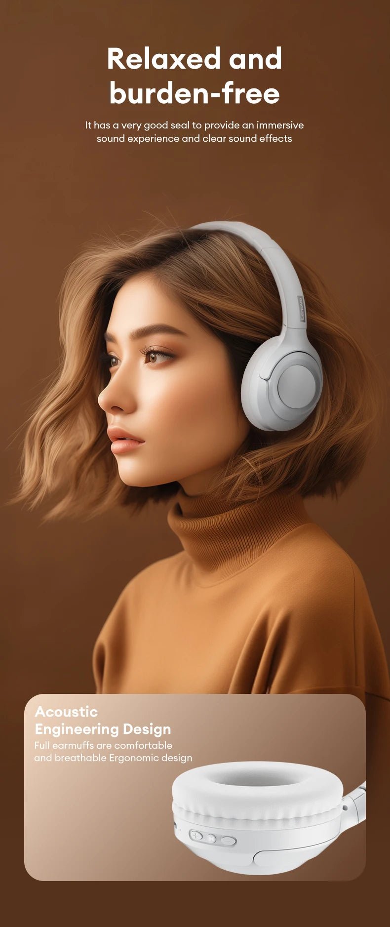 Lenovo TH54 Wireless V5.4 Gaming Headphone With Mic - itzy bitsy