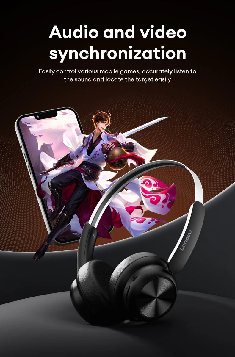 Lenovo TH66 Wireless Dual Mode Gaming Headphone With Mic - itzy bitsy