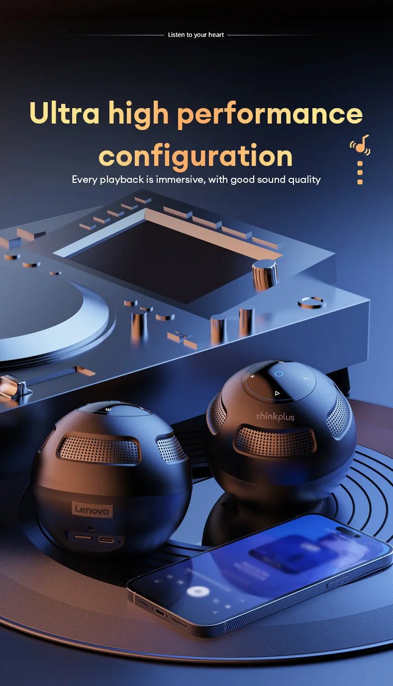 Lenovo TS5 Wireless Subwoofer Portable Speaker - itzy bitsy