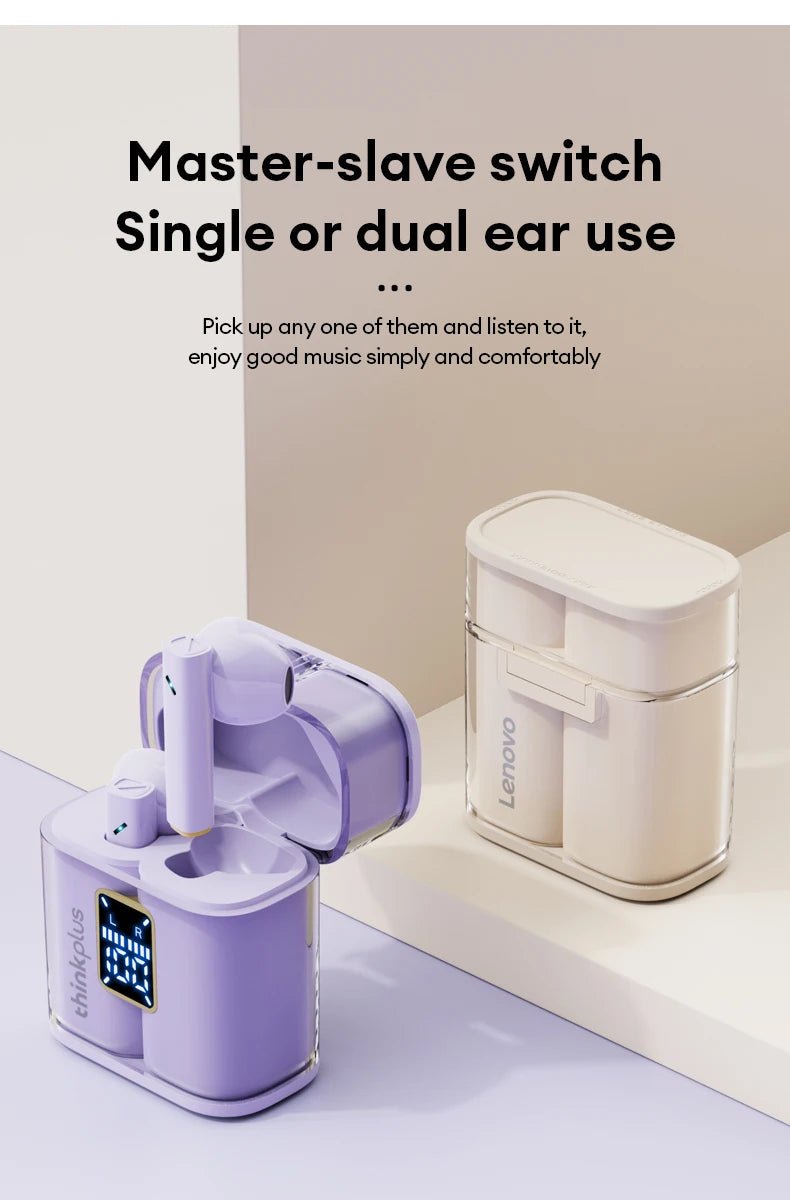 Lenovo XT56 Wireless 5.4 Earphone With Mic - itzy bitsy