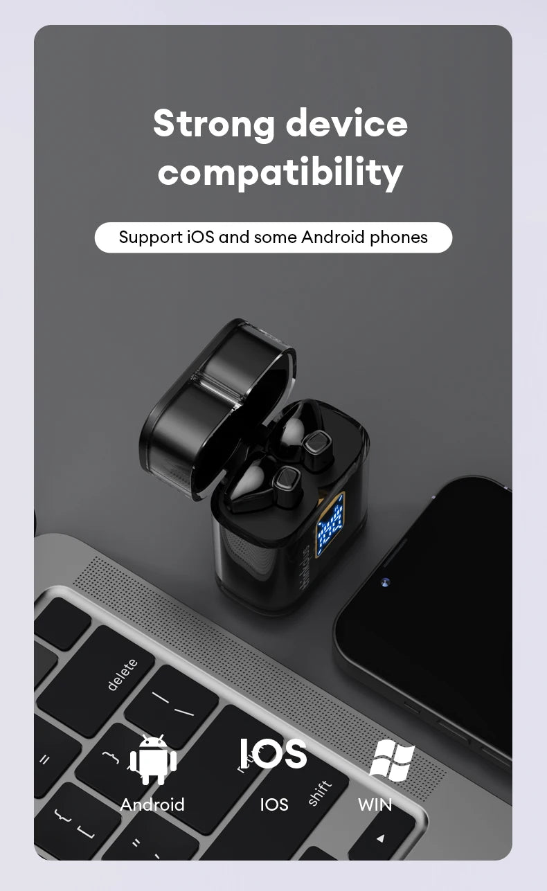 Lenovo XT56 Wireless 5.4 Earphone With Mic - itzy bitsy