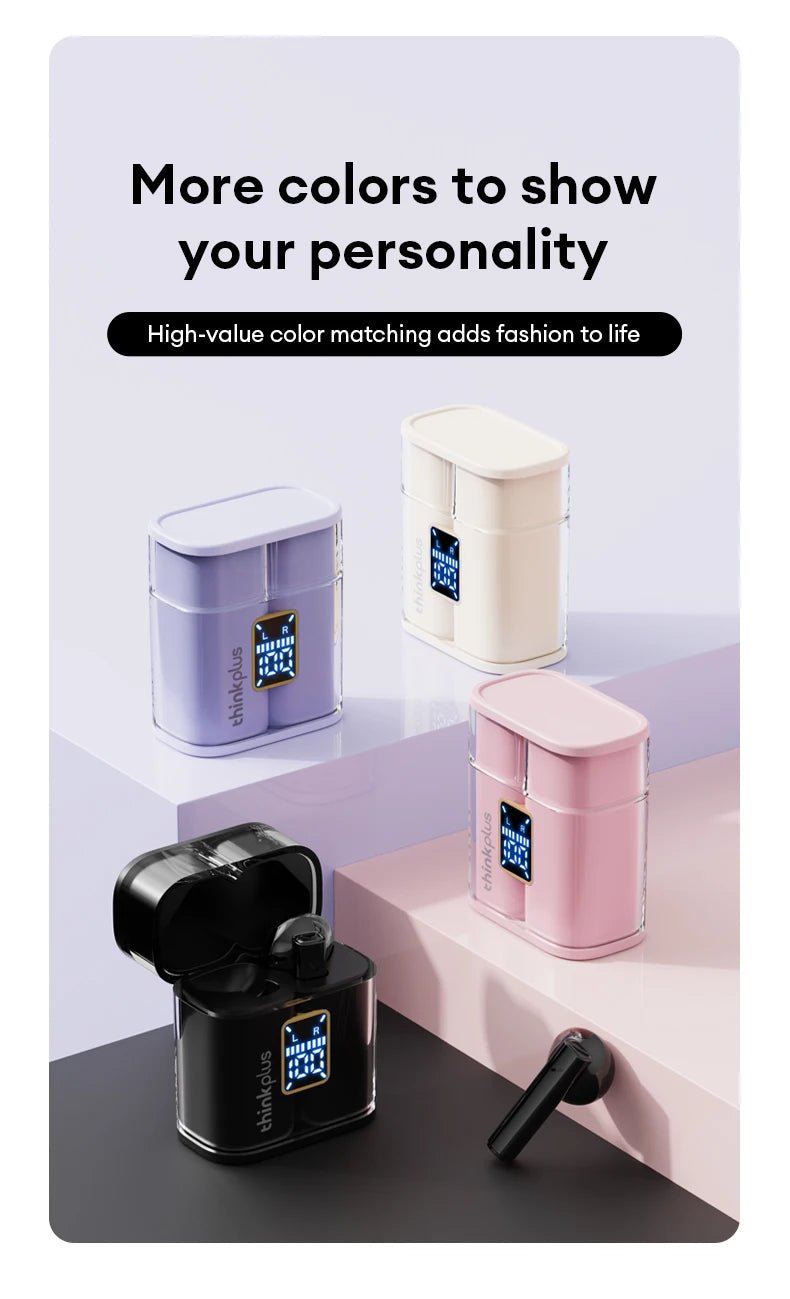 Lenovo XT56 Wireless 5.4 Earphone With Mic - itzy bitsy