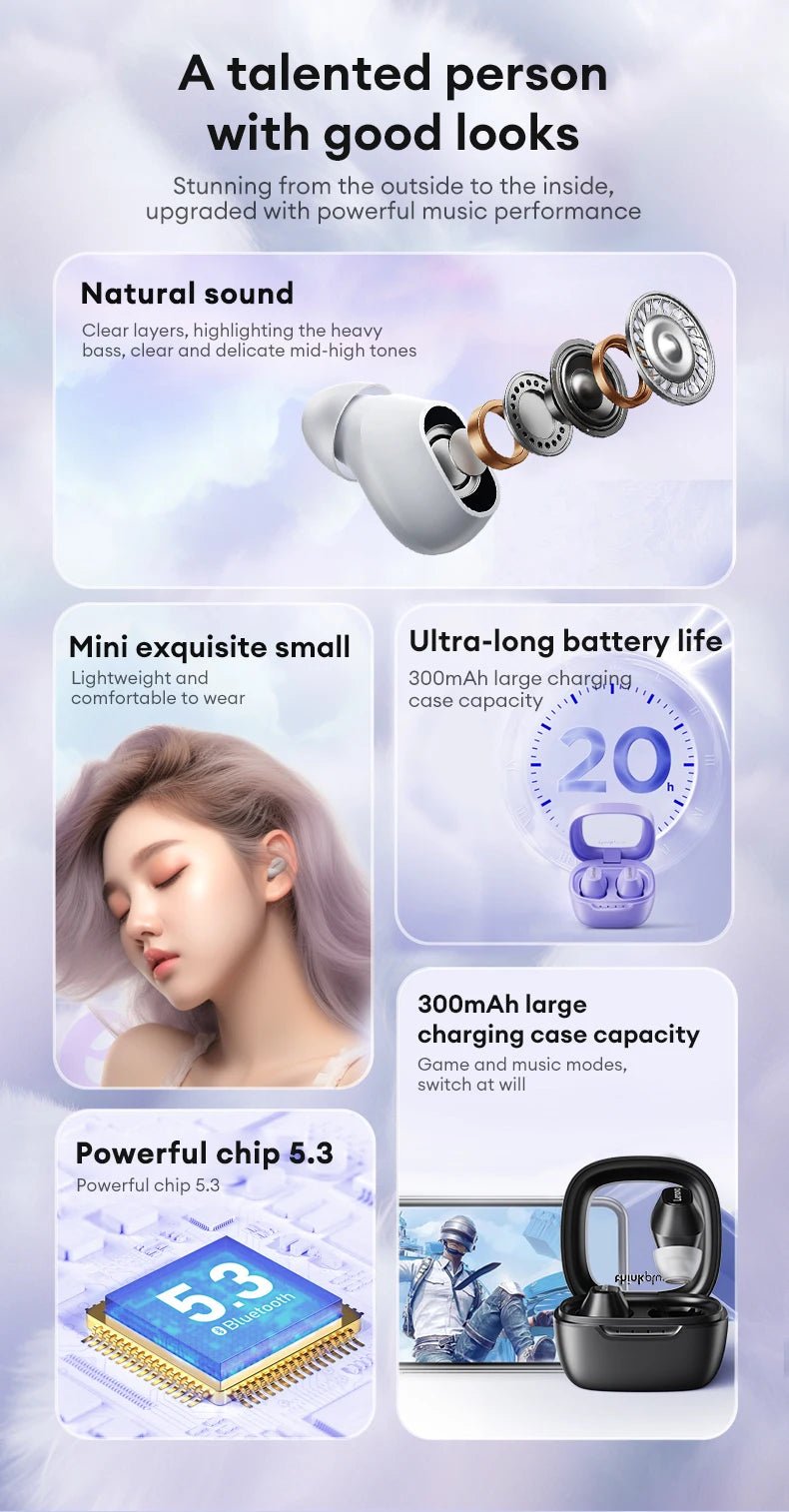 Lenovo XT62 PRO TWS Wireless 5.3 HIFI Earbuds - itzy bitsy