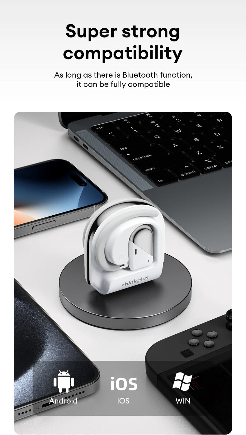 Lenovo XT68 Wireless With Mic Bone Conduction Earbuds - itzy bitsy