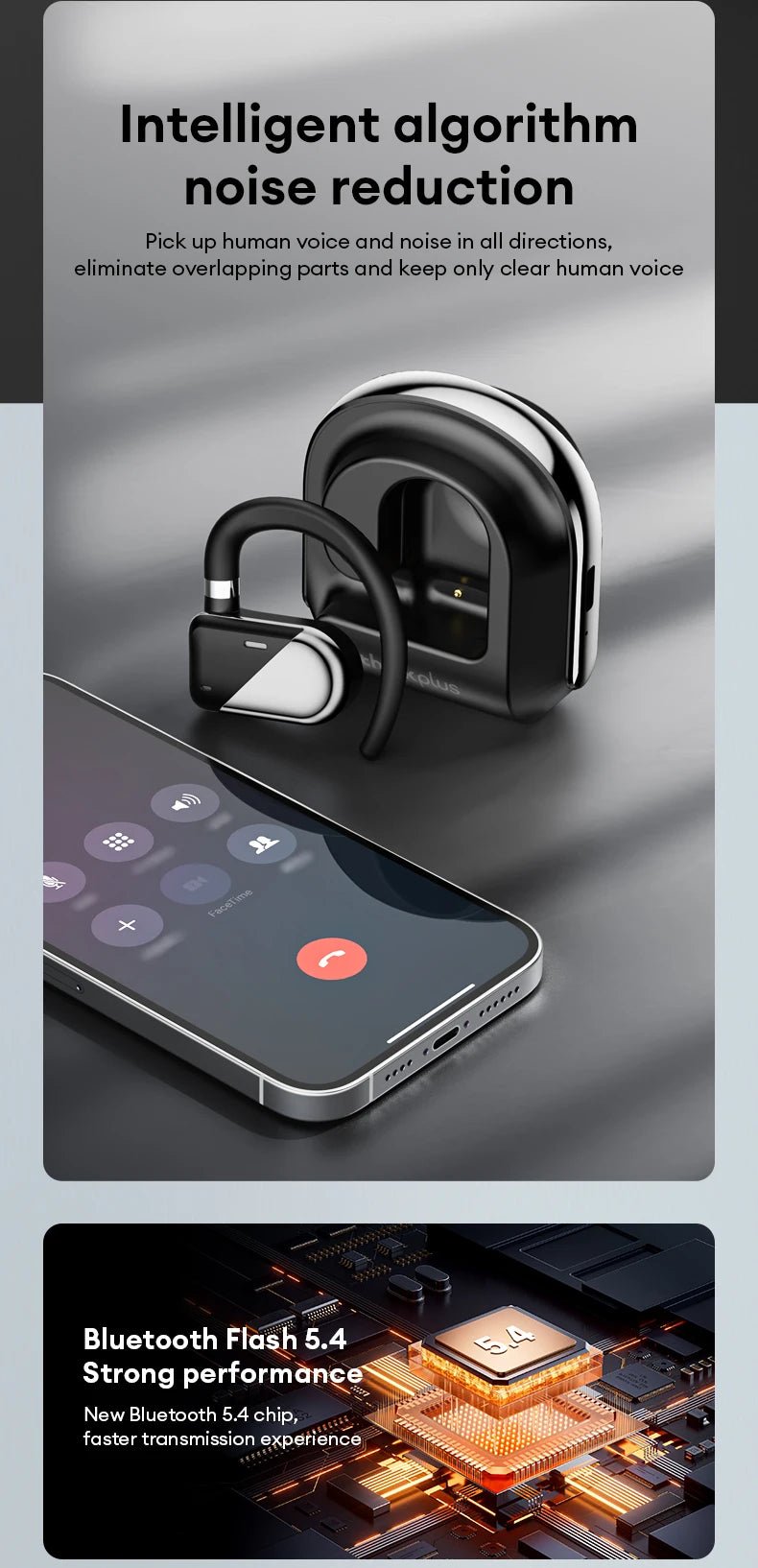 Lenovo XT68 Wireless With Mic Bone Conduction Earbuds - itzy bitsy