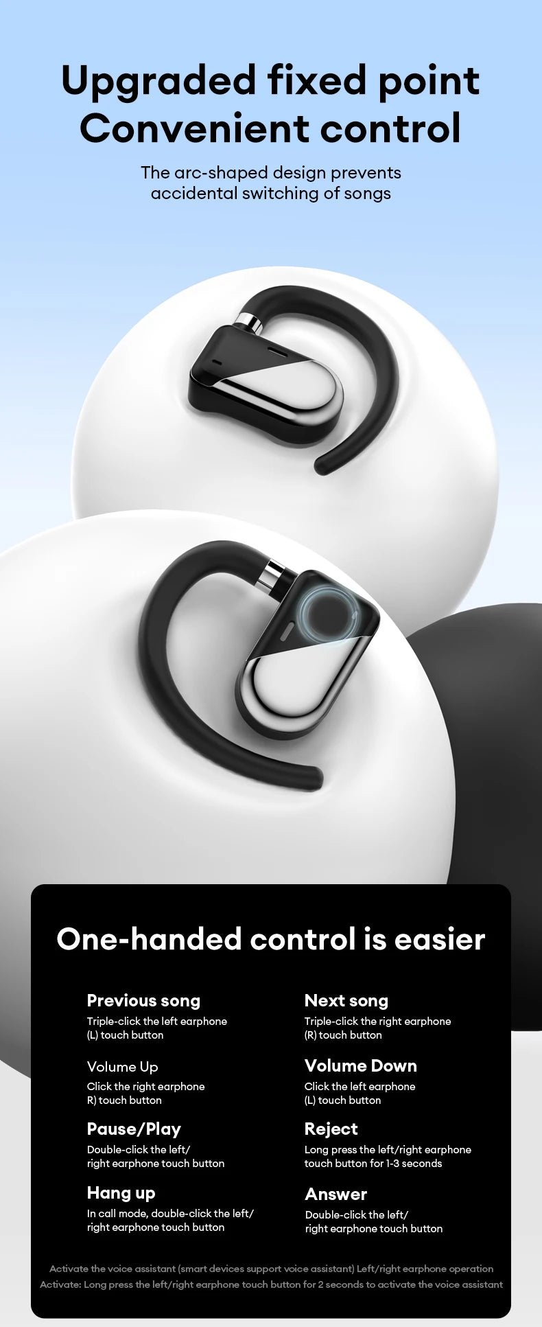 Lenovo XT68 Wireless With Mic Bone Conduction Earbuds - itzy bitsy