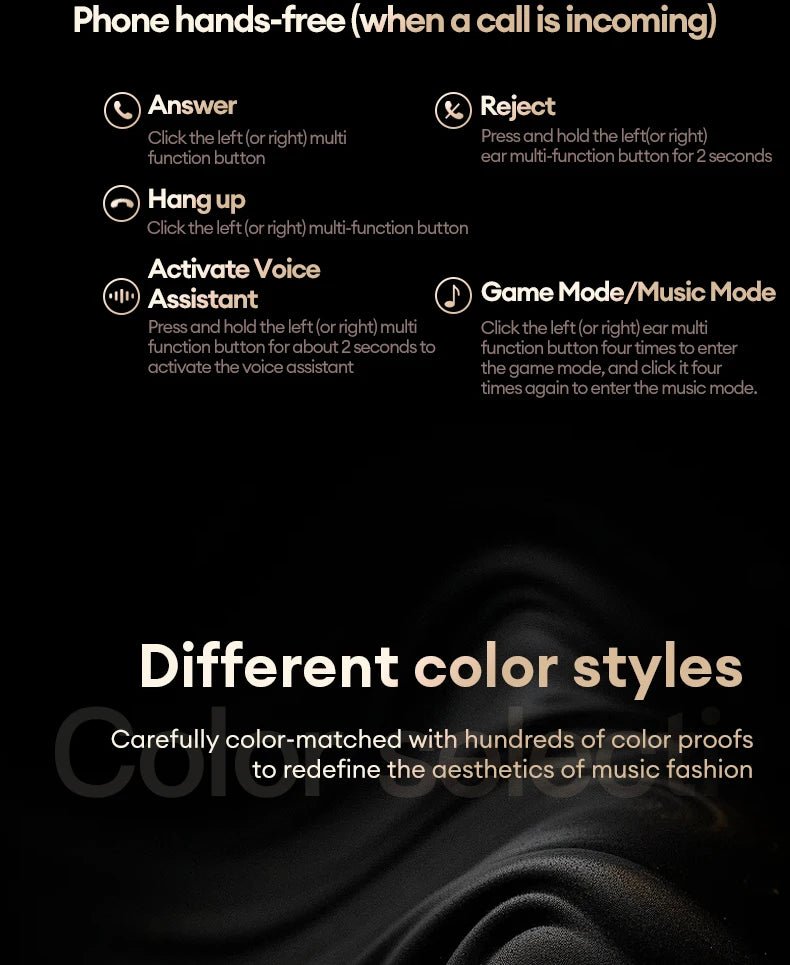 Lenovo XT80 LP75 EA305 TWS Wireless V5.4 Earbuds - itzy bitsy