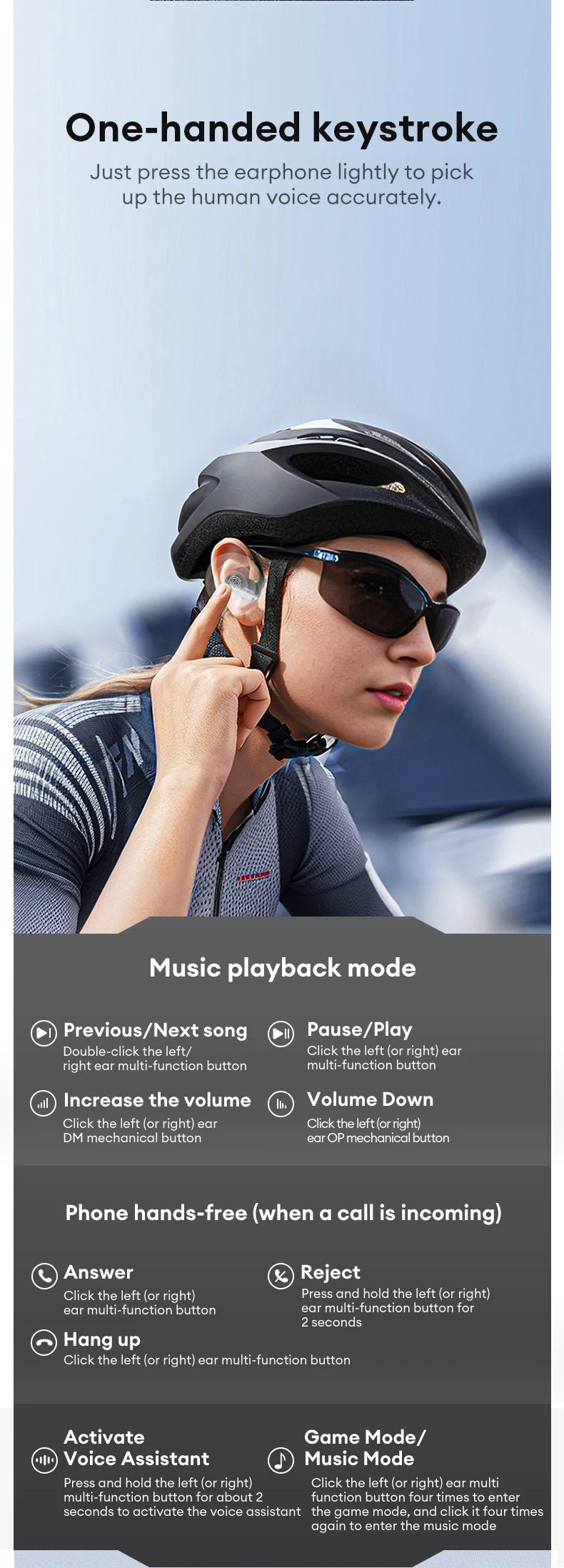 Lenovo XT80 Pro OWS Wireless V5.4 Earbuds - itzy bitsy