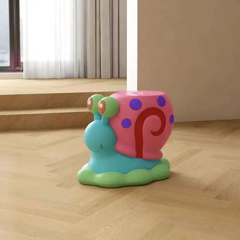 Light Luxury Creative Snails Stools / Footrest / Ottoman / Side Table or Hall Decor - itzy bitsy