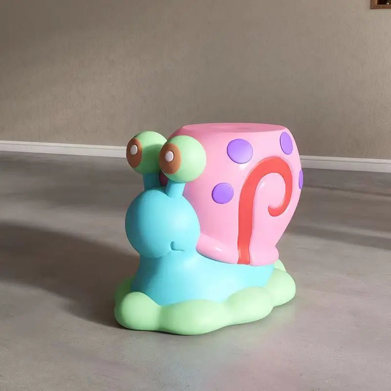 Light Luxury Creative Snails Stools / Footrest / Ottoman / Side Table or Hall Decor - itzy bitsy