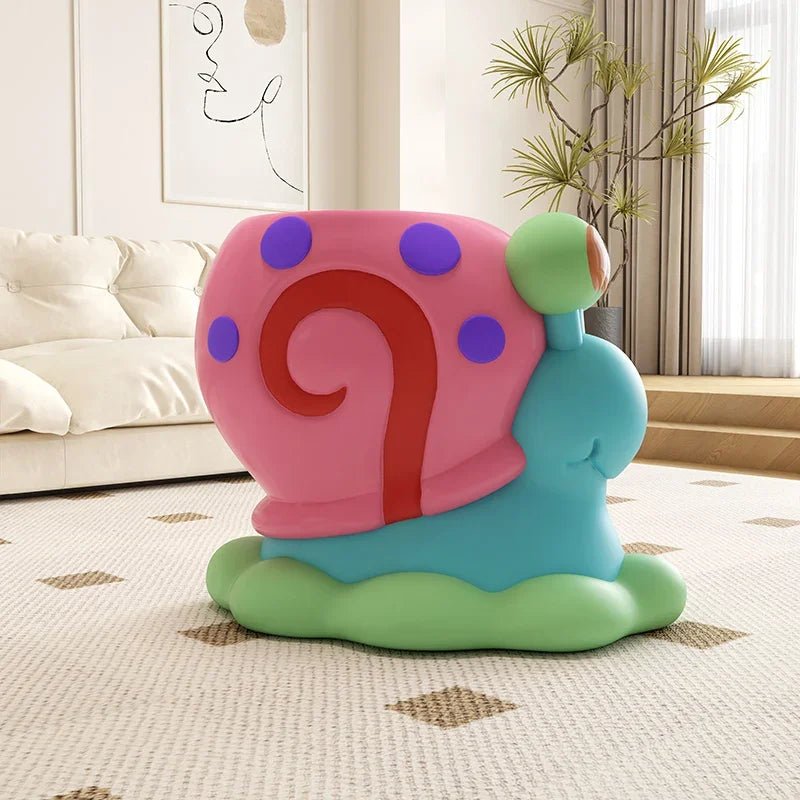 Light Luxury Creative Snails Stools / Footrest / Ottoman / Side Table or Hall Decor - itzy bitsy