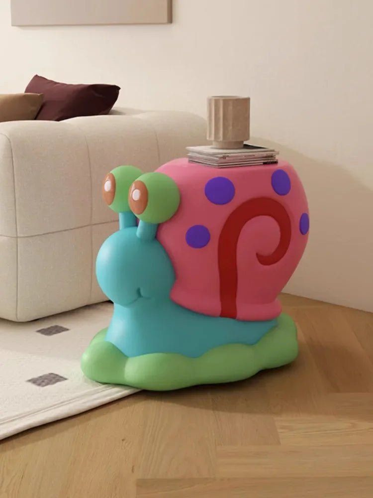 Light Luxury Creative Snails Stools / Footrest / Ottoman / Side Table or Hall Decor - itzy bitsy