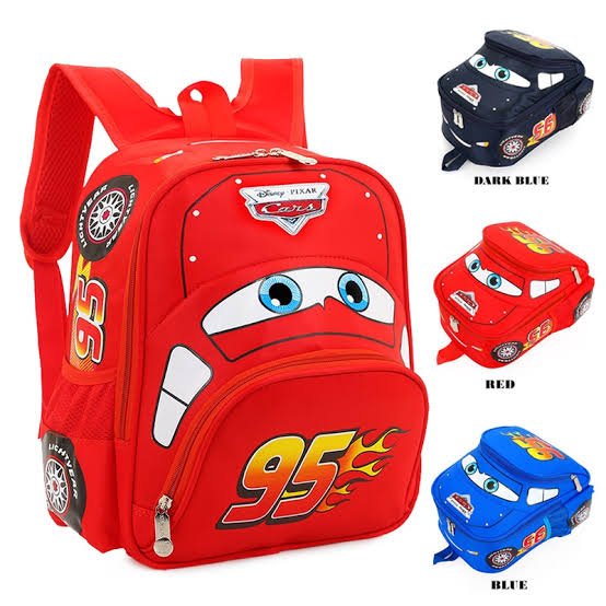 Lightning McQueen Children's Backpack - itzy bitsy