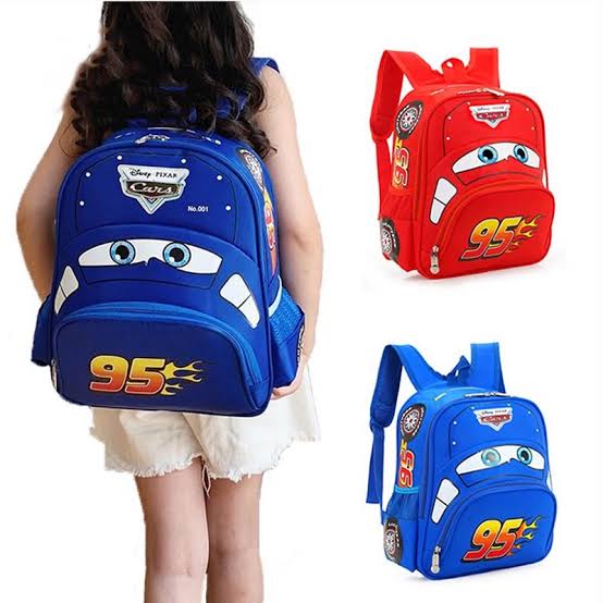 Lightning McQueen Children's Backpack - itzy bitsy