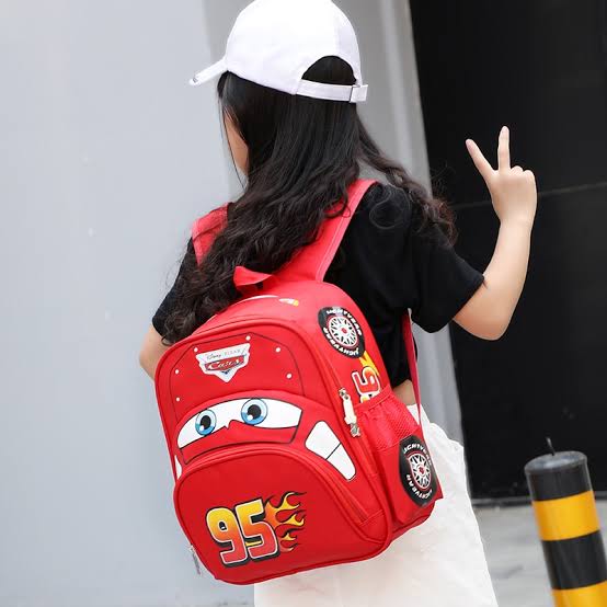 Lightning McQueen Children's Backpack - itzy bitsy