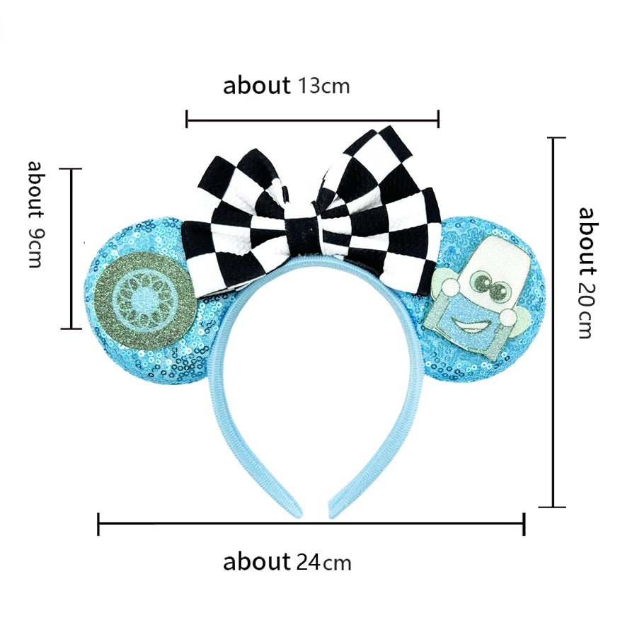 Lilo & Stitch Headbands Sequins Bow - Ear Headwear - itzy bitsy