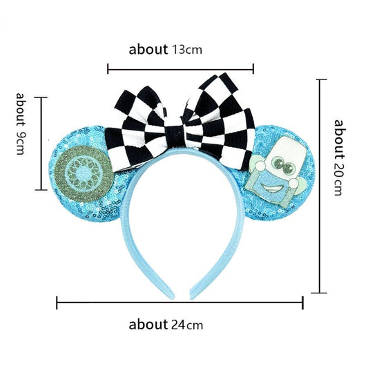 Lilo & Stitch Headbands Sequins Bow - Ear Headwear - itzy bitsy