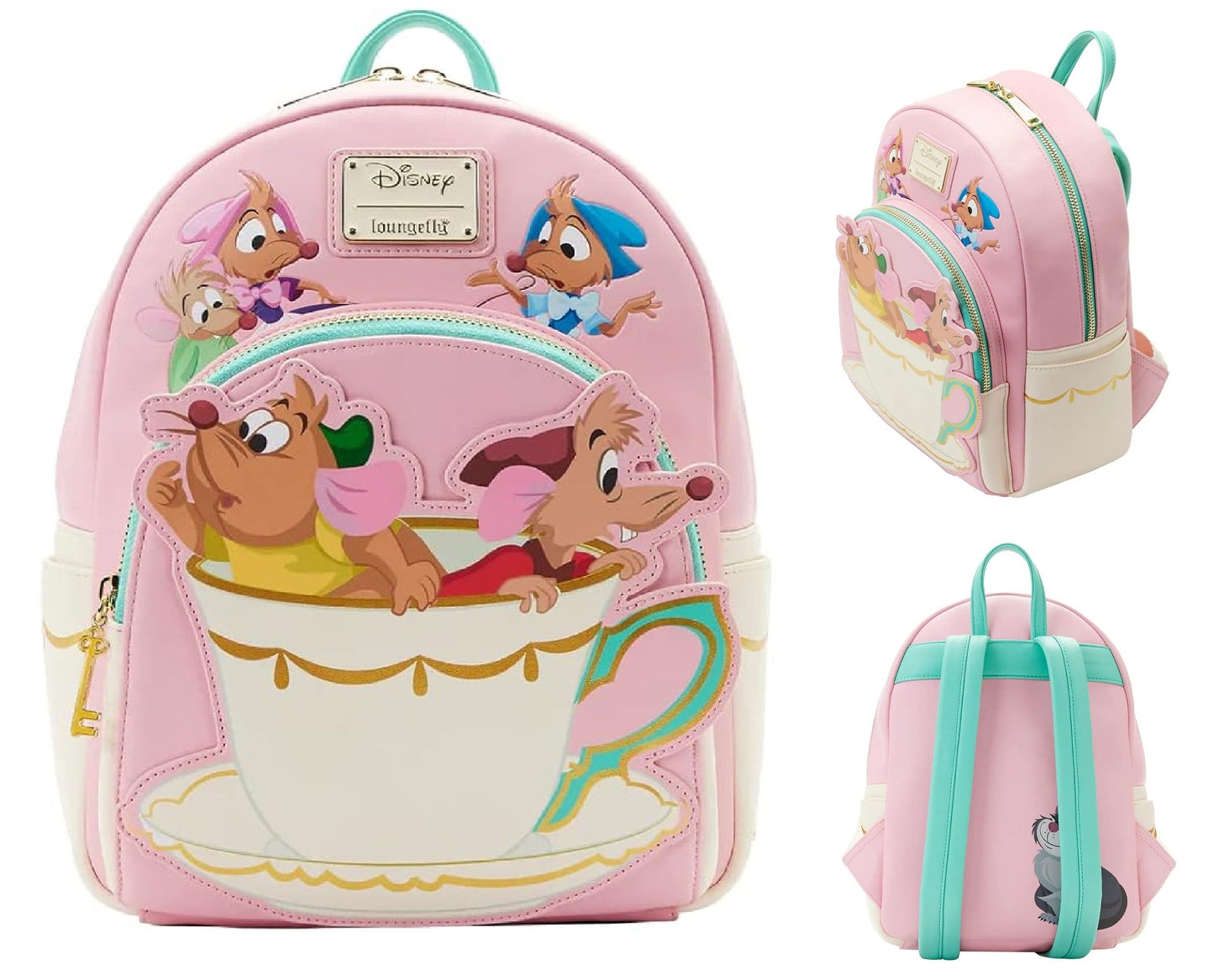 Loungefly Cinderella Alien Nightmare PeterPan Backpack - itzy bitsy