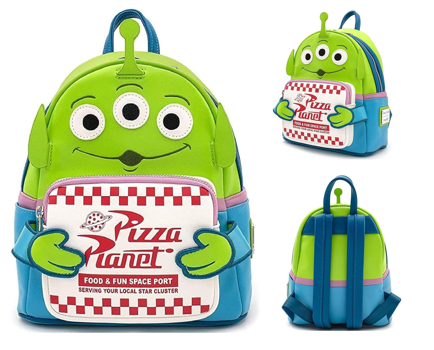 Loungefly Cinderella Alien Nightmare PeterPan Backpack - itzy bitsy