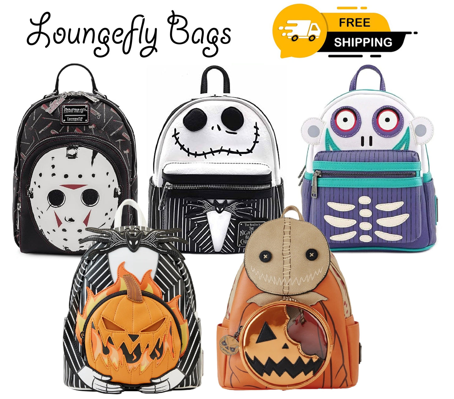 Loungefly Halloween Backpack - itzy bitsy