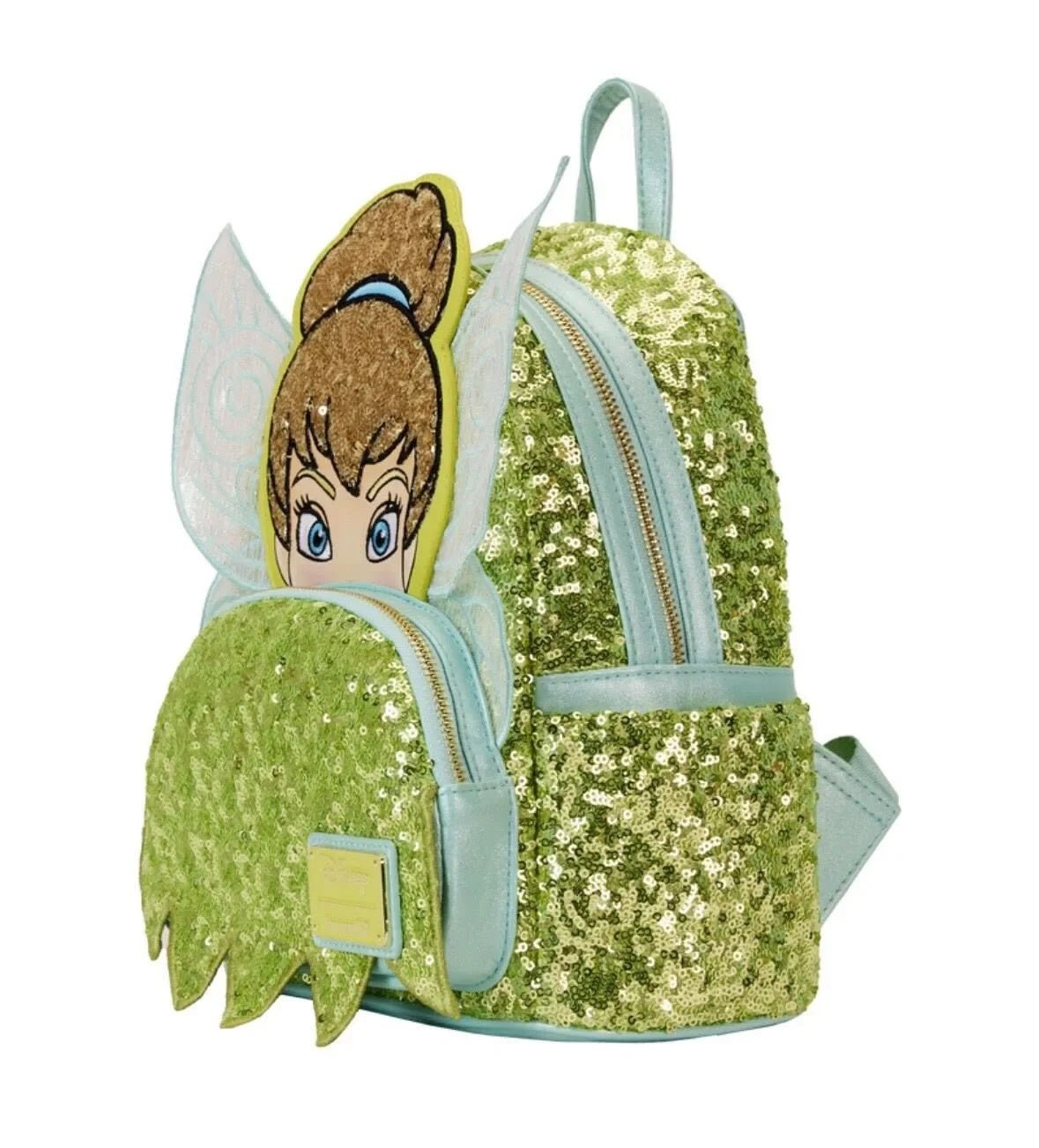 Loungefly Villain Tinker Monster Wall E Bugs Ratatouille Stitch Up Mermaid Bag - itzy bitsy