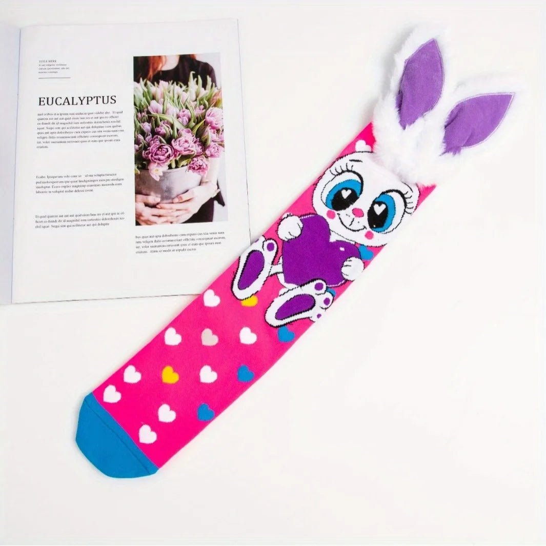 Love Bunny Knee High Socks - itzy bitsy