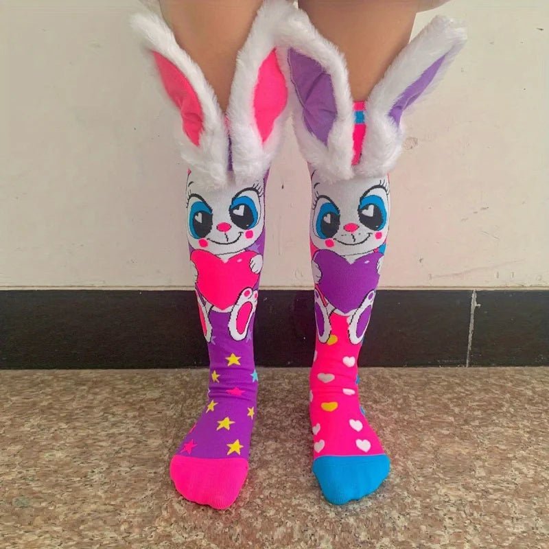 Love Bunny Knee High Socks - itzy bitsy