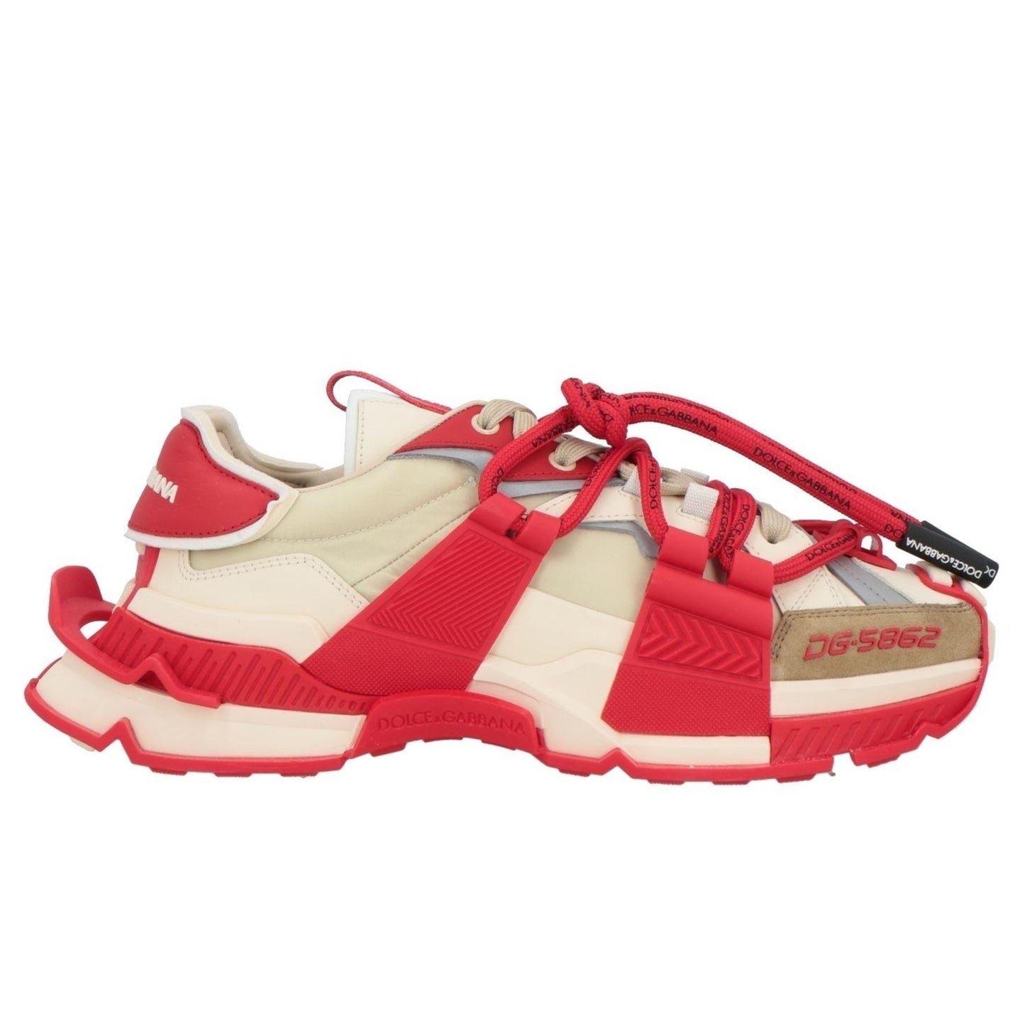 D&G Designer Inspired Space Sneakers - Red