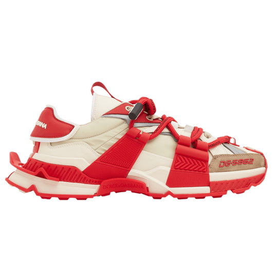 D&G Designer Inspired Space Sneakers - Red